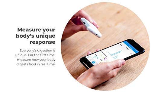 FoodMarble AIRE | Comprobador de respiración digestivo personal | Monitorea fácilmente tu salud intestinal | Rastrea y descubre la insensibilidad alimentaria | Solo dispositivo