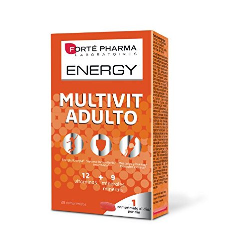 Forte Pharma Iberica Energy Multivit Adulto Complemento Alimenticio - 28 Tabletas