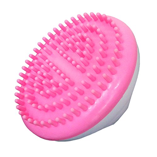 Frcolor Celulitis Cepillo Cuerpo Masajeador Cepillo Baño Ducha Cepillo (Rosa)