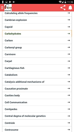Free Biology Dictionary