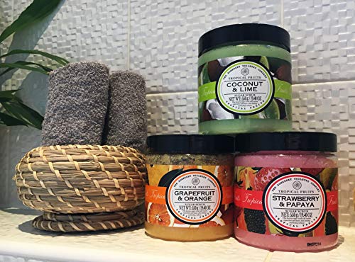 Frutas Tropicales de coco y lima Sugar Scrub 500 g