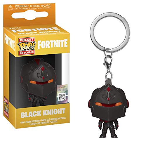 Funko- Pocket Pop Fortnite Llavero de Vinilo con Anilla Black Knight, Multicolor (36953)
