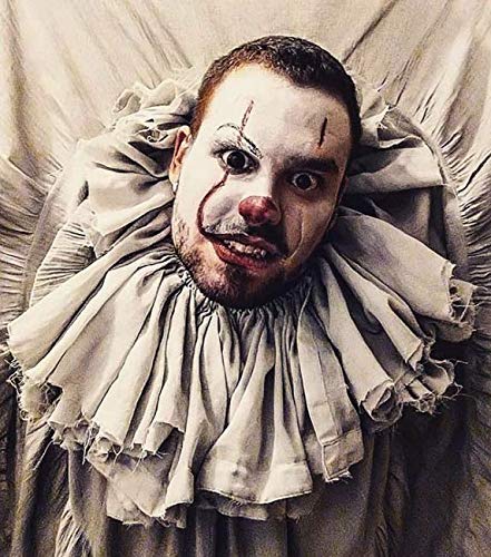 FUNZERA® Mini Sclera Lentillas de Colores Black + recipiente para lentes de contacto, sin dioptrías pack de 2 unidades - cómodas y perfectas para Halloween, Carnaval, sin corregir