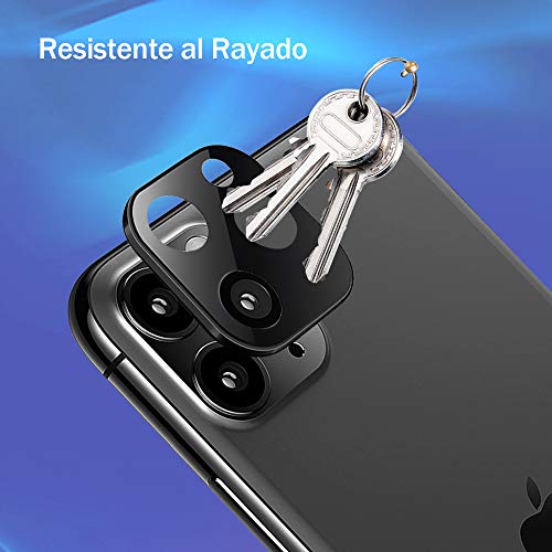 G-Color Protector Cámara/Cámara Trasera Lente iPhone 11 Pro/Pro Max, [3 Unidades], [Alta definición] [9H de Dureza] Cristal Vidrio Templado para iPhone 11 Pro/Pro Max