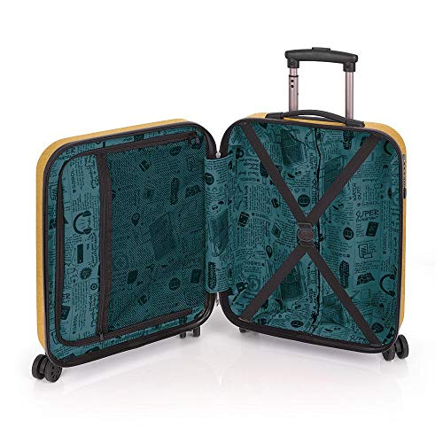 Gabol Paradise Maleta, 55 cm, 36 Litros, Mostaza