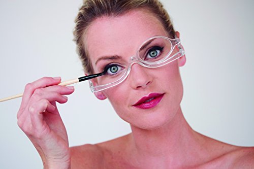 Gafas de Maquillaje by NORDIC VISION | Gafas Para Maquillarse con Lente Abatible | Gafas Para Ayudarte con el Maquillaje con Funda Elegante Gratuita | Varias Dioptrías (2.50)