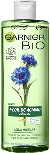 Garnier - Bio Agua Micelar con Agua de Flor de Aciano y Cebada Ecológicas - 400 ml