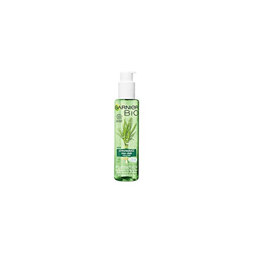 Garnier Bio Gel Limpiador Detox Lemon grass con Agua de Flor de Aciano Ecológica - 150 ml
