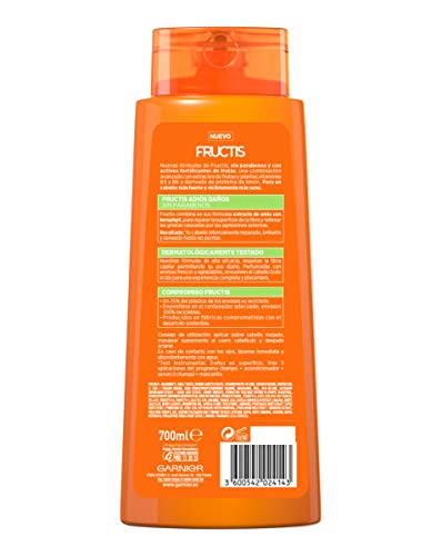 Garnier Fructis Adiós Daños Champú Pelo Dañado - 700 ml