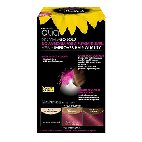 Garnier Olia Bold 7.22 de profundidad rosa permanente tinte de pelo, 1 unidad