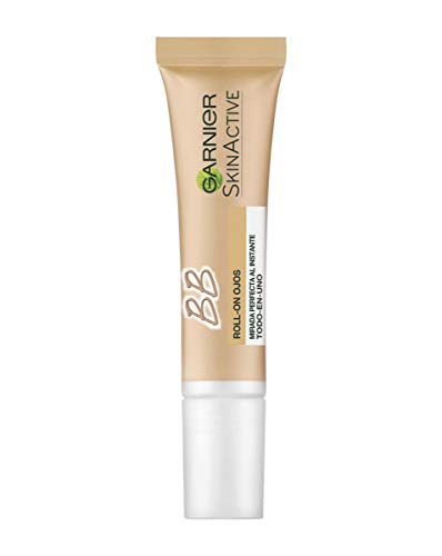 Garnier Skin Active - BB Cream Roll-On Ojos, Crema Correctora y Anti-Imperfecciones, Tono Claro, 7 ml