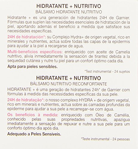 Garnier Skin Active Crema Calmante con Agua de Rosas, piel sensible, 50 ml