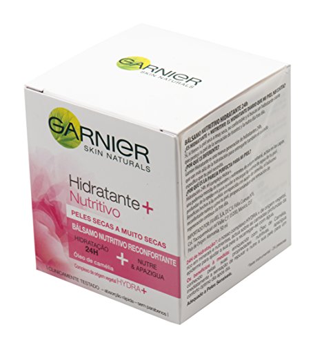 Garnier Skin Active Crema Calmante con Agua de Rosas, piel sensible, 50 ml