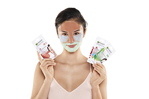 Garnier - Skin Active Rescue Mask, Mascarilla Facial Purificante con Té Matcha y Arcilla