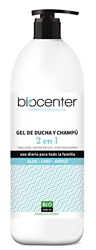 Gel de ducha y Champú 2 en 1 ecológico - 1000 ml - línea Top Eco Friendly - Biocenter