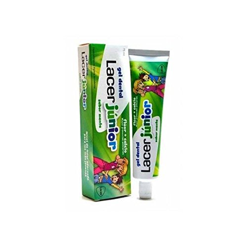 Gel Junior Menta 75 Ml. Lacer