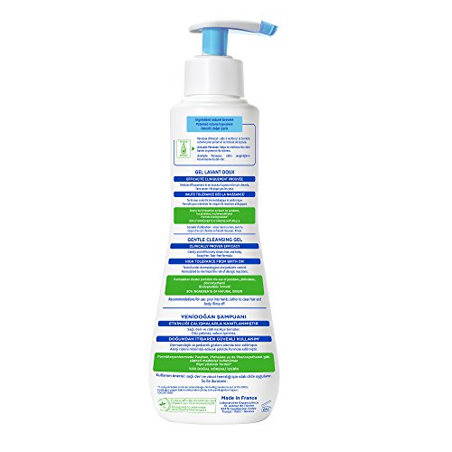 Gel limpiador suave Mustela, 500 ml