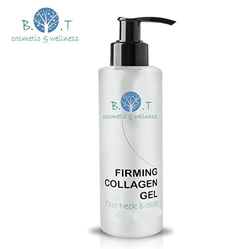 Gel Reafirmante de Colágeno bio-activo Facial Escote Seños Corporal - Gel Natural Anti-envejecimiento - Gel antiarrugas para regenerar la piel 500 ml