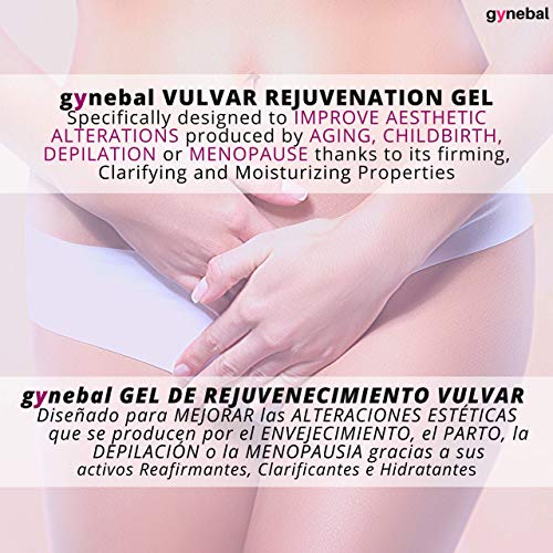 Gel Rejuvenecimiento Vulvar - Gel Íntimo Vaginal Zona Externa - Antiedad Reafirmante Hidratante - Cambios Estéticos Debido a la Sequedad de la Menopausia Depilación Láser Post Parto - 30 ml