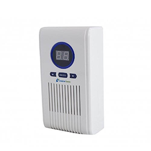 Generador de ozono doméstico mini. Ozonizador de enchufe, elimina los malos olores en 10 minutos. Blanco, producción 100 mg/h