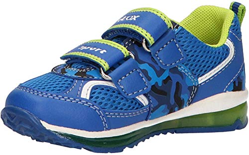 Geox B Todo Boy A, Zapatillas para Bebés, Azul (Royal/Lime C4344), 24 EU