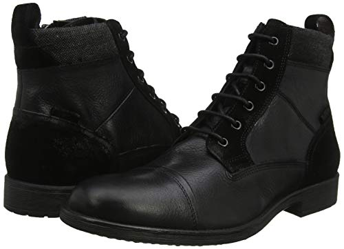 Geox U Jaylon E, Botas Clasicas para Hombre, Negro (Black C9999), 41 EU
