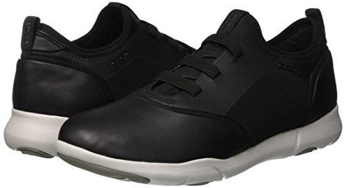 Geox U Nebula S B, Zapatillas sin Cordones para Hombre, (Black C9999), 41 EU