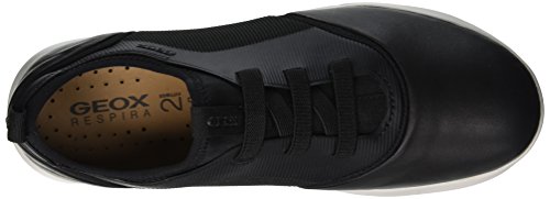 Geox U Nebula S B, Zapatillas sin Cordones para Hombre, (Black C9999), 41 EU