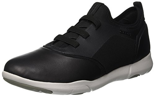 Geox U Nebula S B, Zapatillas sin Cordones para Hombre, (Black C9999), 41 EU