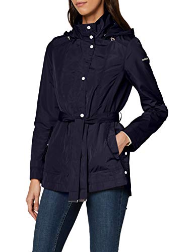 Geox W Annya S Abrigos Hombre, Azul (Blue Nights F4386), 40 para Mujer