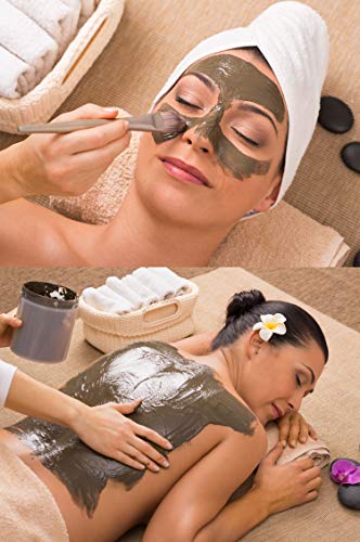 Ghassoul Rhassoul Polvo 400g | Arcilla roja marroquí para usar como mascarilla para la limpieza facial | Peeling natural para la cara y el cabello | Arcilla limpiadora para el cuidado personal.