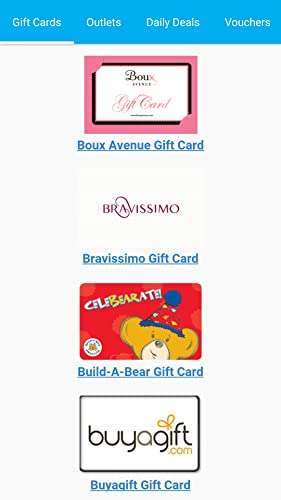 Gift Cards and Gift Vouchers UK