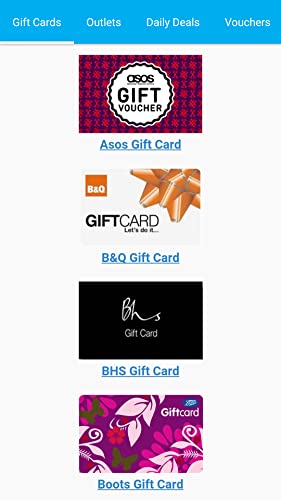 Gift Cards and Gift Vouchers UK