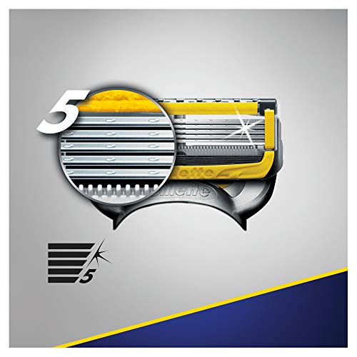 Gillette Fusion Proshield Flexball Cuchillas de Afeitar para Hombre - 11 unidades
