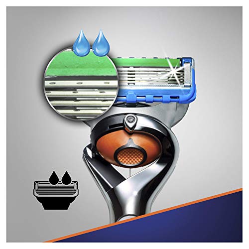 Gillette Fusion5 ProGlide - Maquinilla Power, con Tecnología FlexBall Que se Adapta a los Contornos