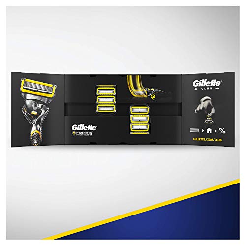 Gillette Fusion5 ProShield Recambio De Maquinilla De Afeitar, Paquete Apto Para El Buzón De Correos - 8 Recambios