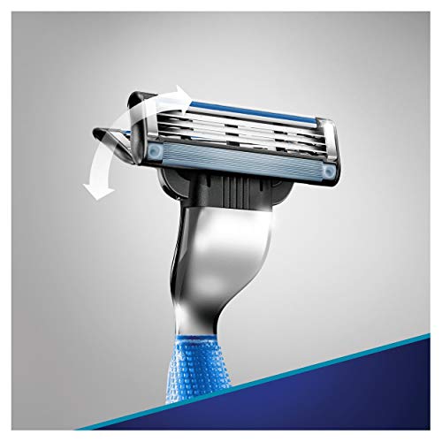 Gillette Mach3 Start Maquinilla + 2 Hojas, con mango Aqua-Grip para un control total incluso en mojado