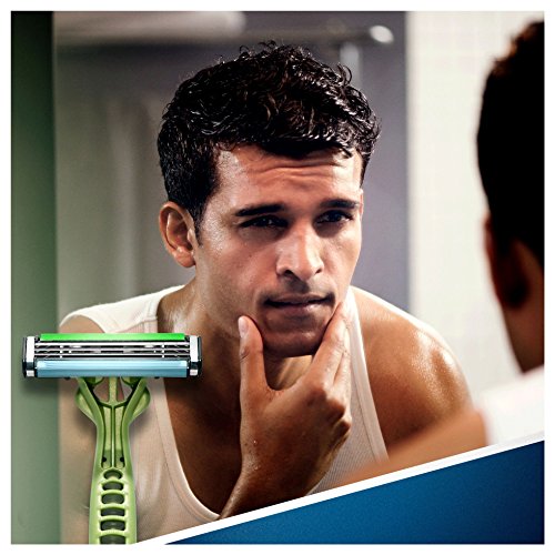 Gillette Sensor3 Maquinillas desechables para Hombre Piel Sensible 4+2 Unidades