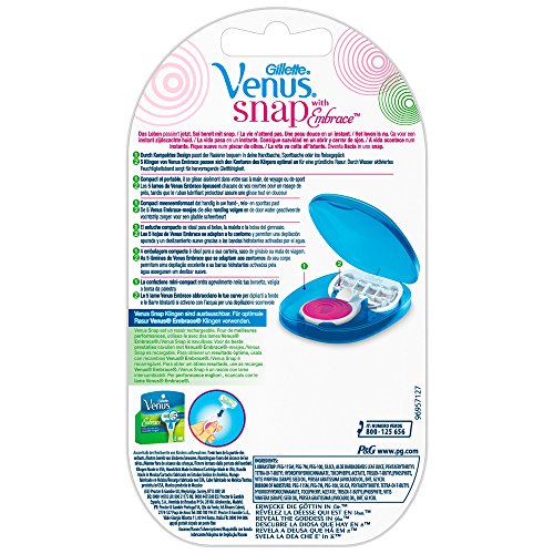Gillette Venus Snap - Maquinilla para mujer