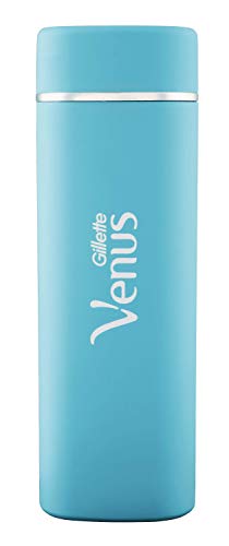 Gillette Venus Swirl Maquinilla de Afeitar Mujer + 2 Cuchillas de Recambio + Funda de Viaje + Gel de Depilación Satin Care, 200 ml, Set de Regalo