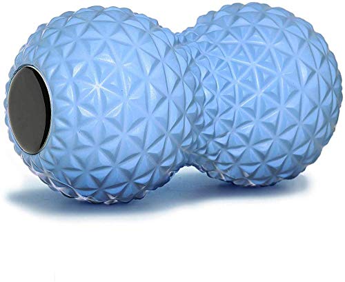 Gimnasio Masaje de maní Roller Ball Doble bola de lacrosse Masajeador de espuma de tejido profundo para relajación de manos, pies, espalda y músculos