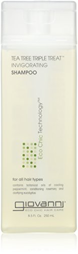 GIOVANNI - Tea Tree Triple Treat Invigorating Shampoo - 8.5 fl. oz. (250 ml)