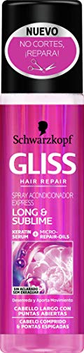 GLISS acondicionador express long & sublime spray 200 ml