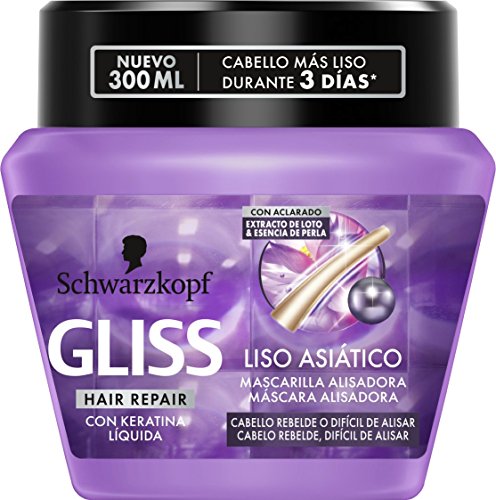 Gliss - Mascarilla Liso Asiático - 300ml - Schwarzkopf