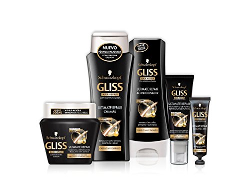 Gliss Mascarilla Ultimate Repair - Paquete de 6 x 300 ml - Total: 1800 ml
