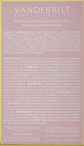 Gloria Vanderbilt, Agua de tocador para mujeres - 15 ml.