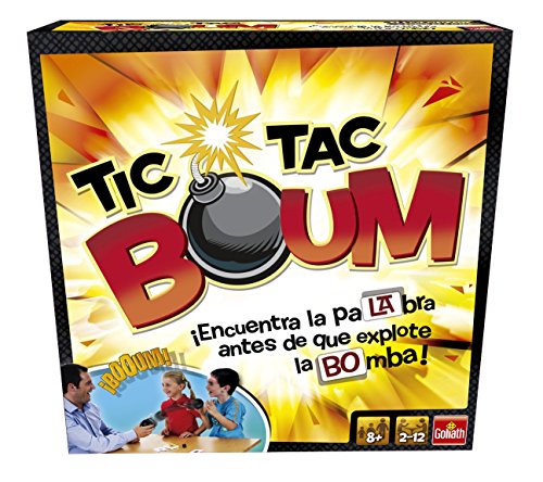 Goliath Tic Tac Boum, Juego de Cartas, Encuentra la palabra (70438) , color/modelo surtido