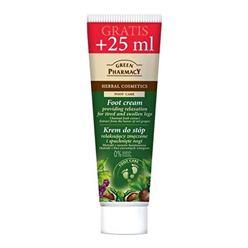 GREEN Pharma Crema Pies Relajan 100, 75ml + 25ml (5904567050766)