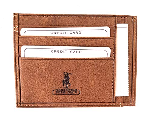 Greenwich Polo Club portadocumentos de Piel marrón Art. PG14W- 914-08B