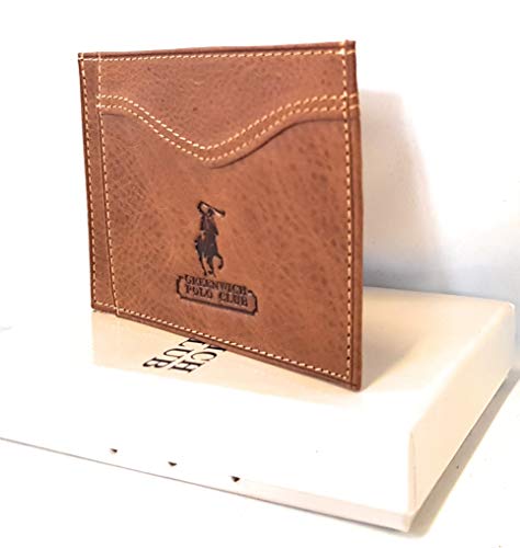 Greenwich Polo Club portadocumentos de Piel marrón Art. PG14W- 914-08B